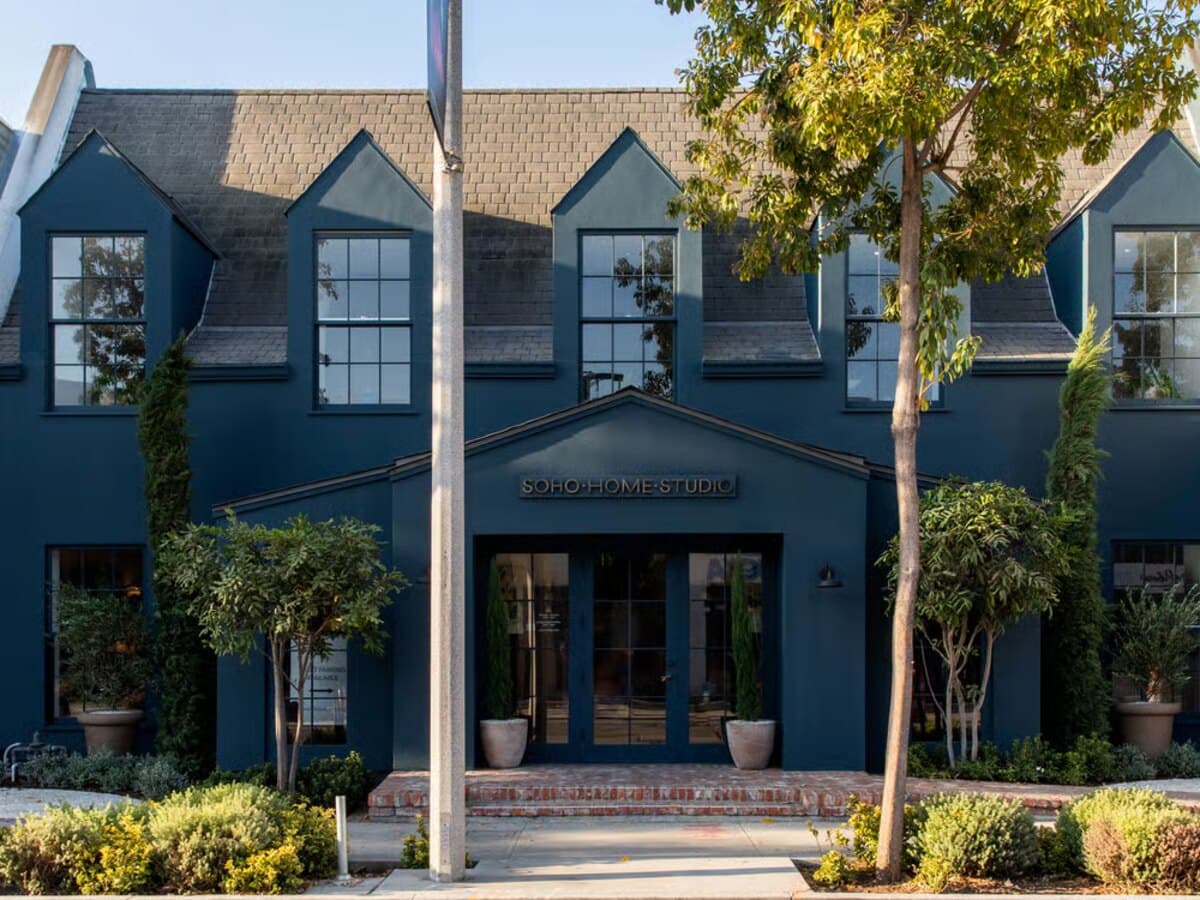 The showroom at Soho Home Melrose.
