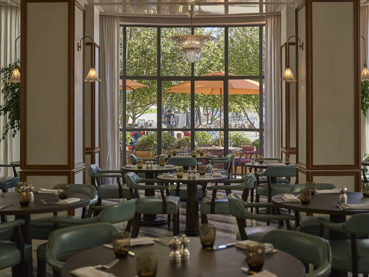 The interior of Soho House Copenhagen.